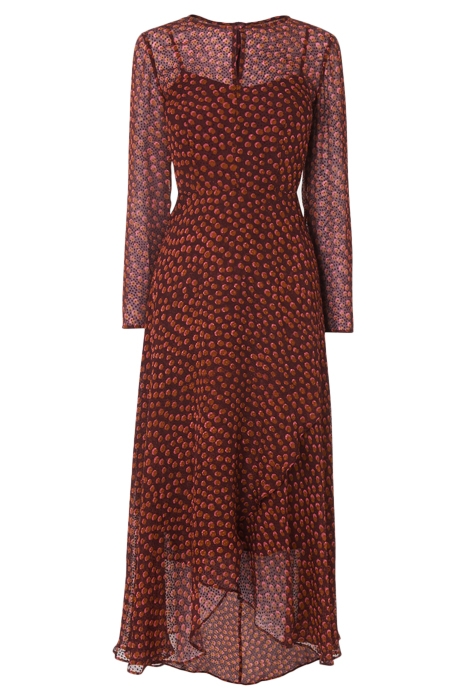 DR BEYA DEVORE SPOT BURGUNDY 3