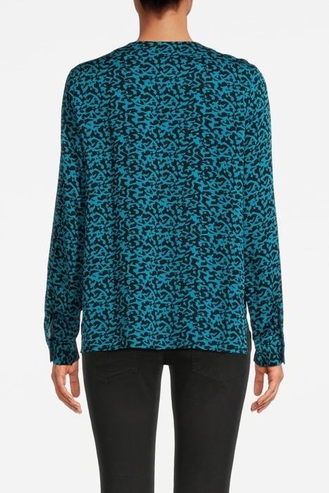 COMMA BLOUSES BLUE GREEN 2