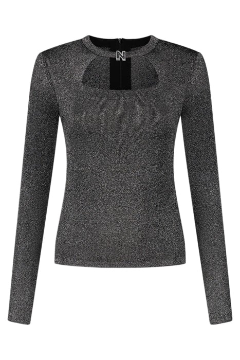 GUUSJE SPARKLE TOP BLACK 2