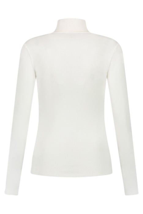 JOLIE SKI TURTLE NECK STAR WHITE 4