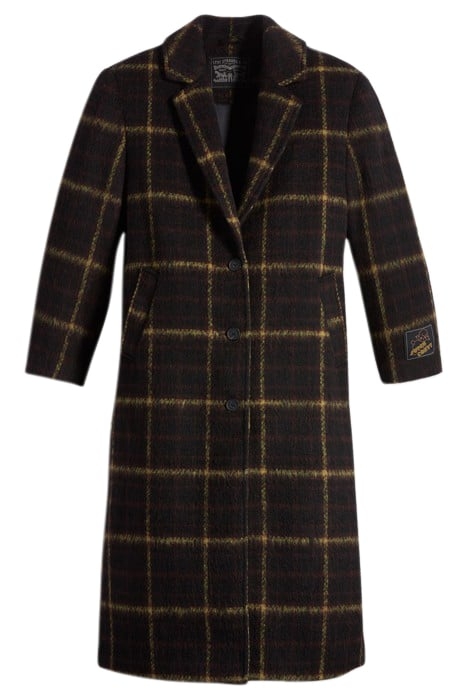 OFF SINGLE BREASTED COAT MULTICOLOUR 2