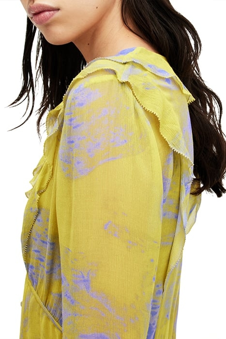 LINI INSPIRAL DRESS ZEST LIME GREEN 6