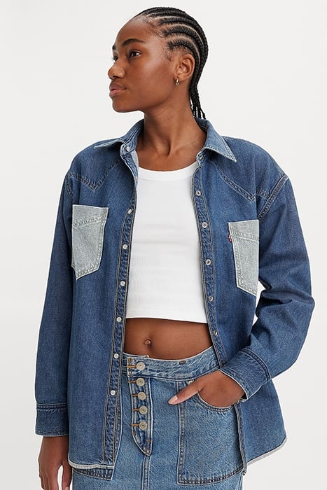 DONOVAN BUTTON-DOWN SHIRT BLUE 5