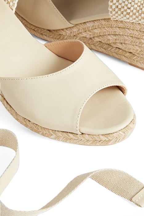 MARIANNE PEEP ESPADRILLES ECRU 4