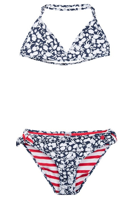 REVERSIBLE PRINTED BIKINI ANCHOR FLORAL NIGHT 1