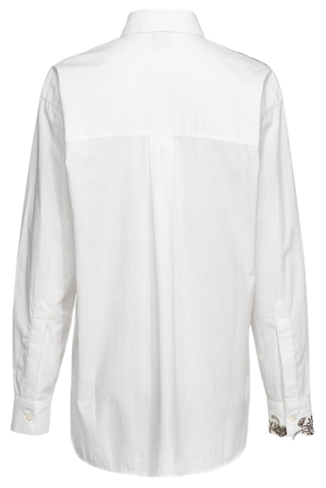 CANDIDA CAMICIA POPELINE RICAMATO RADIANT WHITE 4