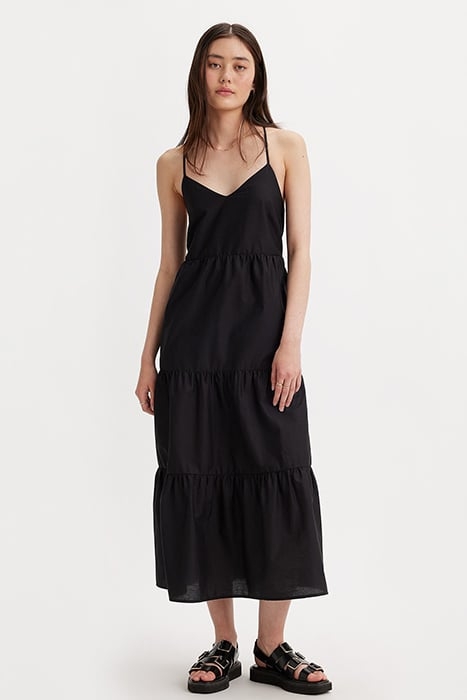 MAXI MINI DRESS BLACK 1