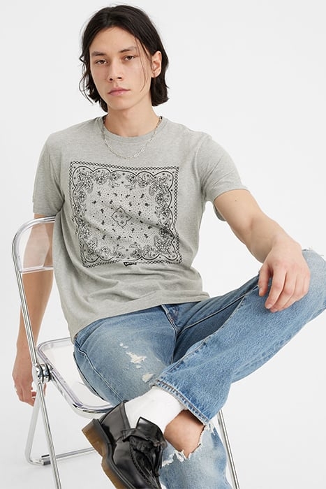 GRAPHIC PRINTED T-SHIRT GREY 5