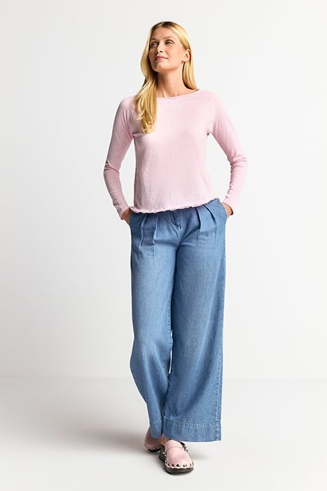 ORGANIC HEAVY JERSEY LONGSLEEVE ROSE SHADOW 1