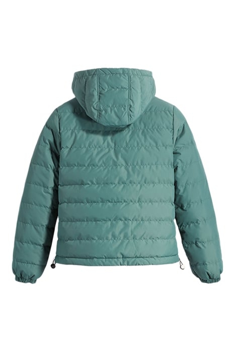 EDIE PUFFER JACKET IN TEAL 4