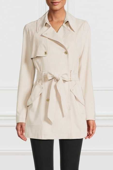 KASIA TRENCH IVORY BONE 1