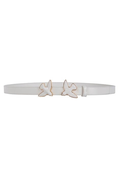 LOVE BERRY EVOLUTION H2 BELT VITELLO SPAZZOLATO WHITE + WHIT 1