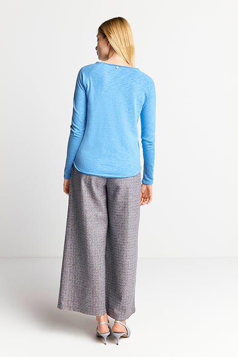 ORGANIC HEAVY JERSEY LONGSLEEVE CRUISE BLUE 3