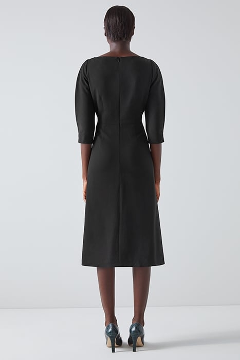 LEMONI HEMMERS MIDI DRESS BLACK 2