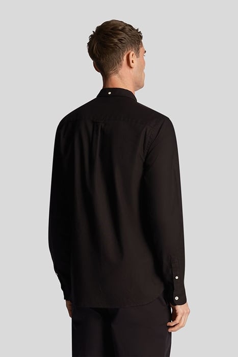 REGULAR FIT LIGHT WEIGHT OXFORD SHIRT JET BLACK 2