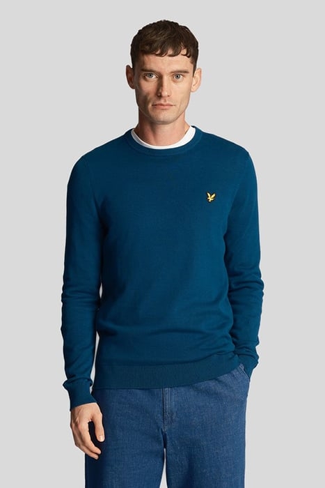 COTTON CREW NECK JUMPER APRES NAVY 1