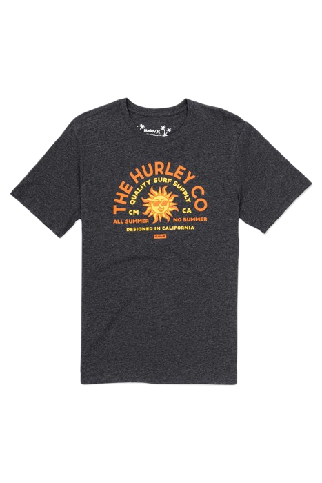 EVD NO BUMMERS SHORT SLEEVE BLACK HEATHER 3