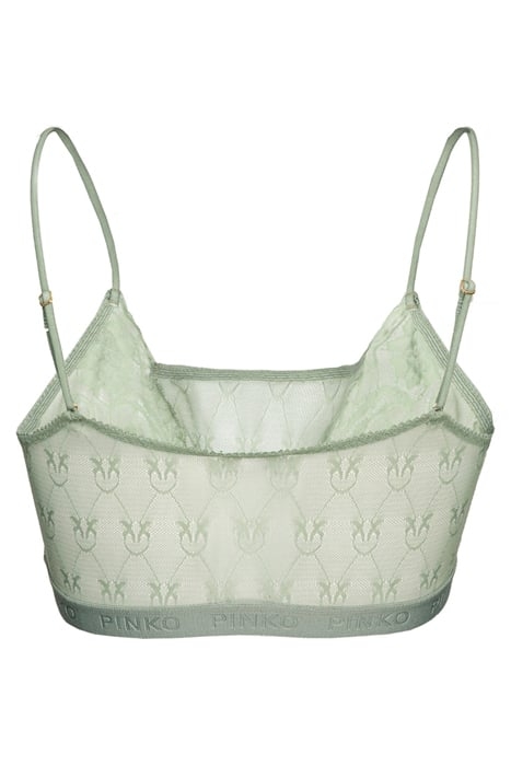BRIGIDA BRA PIZZO INDEMAGLIATO JACQUARD C/LOGO AMBIENT GREEN 2