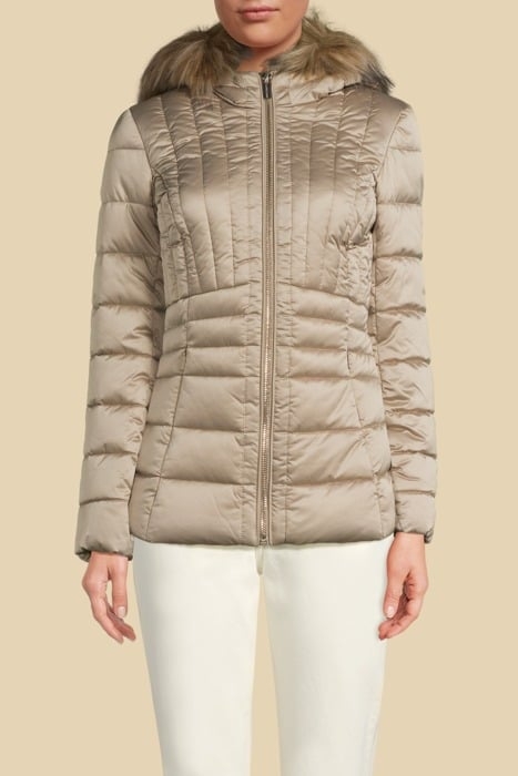 MARIAH PUFFER JACKET NATURAL SIENA 1