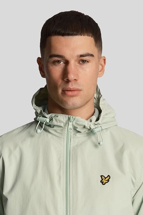 ZIP THROUGH HOODED JACKET TURQUOISE SHADOW 5