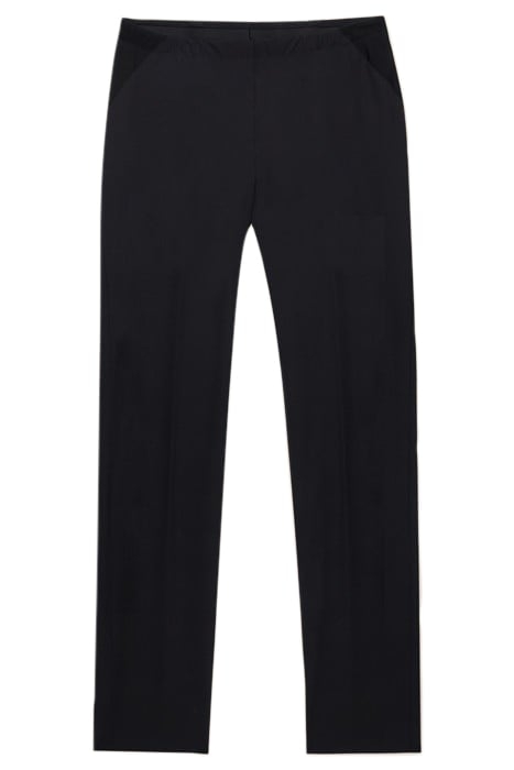 SLIM TECHNICAL FABRIC TROUSERS BLACK 3