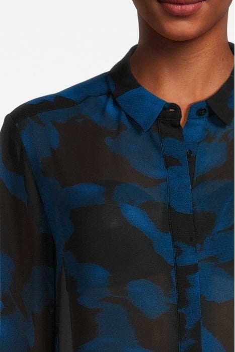 COMMA BLOUSES GREY/BLACK 4