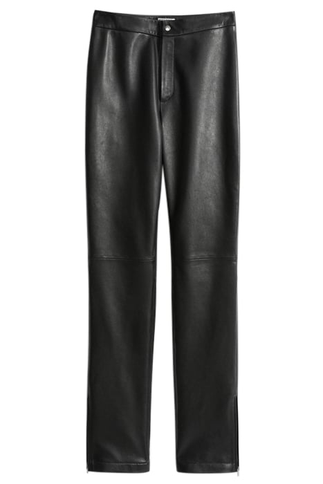 CASSIDY LEATHER TROUSER BLACK 1
