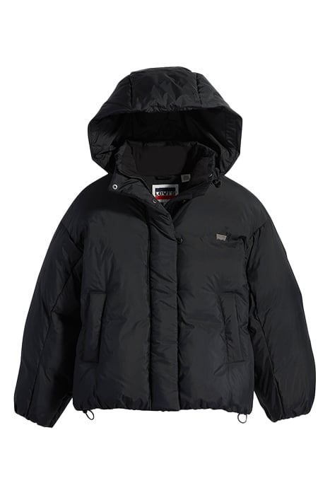 PILLOW PUFFER JACKET IN BLACK 3
