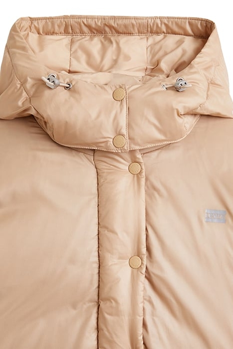 LUNA PUFFER COAT IN BEIGE 6