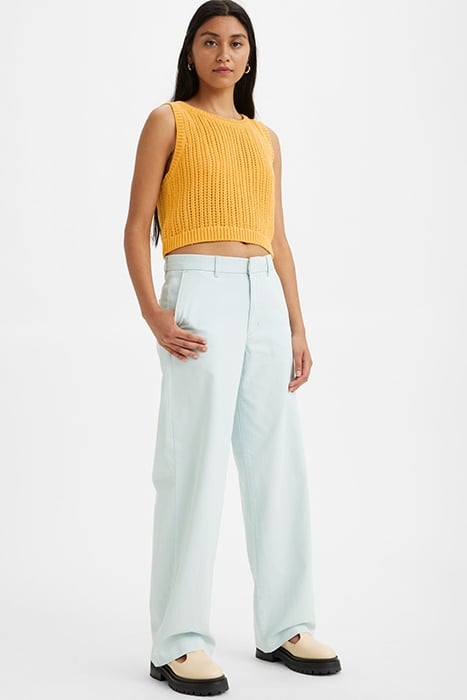BAGGY WIDE-LEG & FLARED JEANS PANT BLUE 4