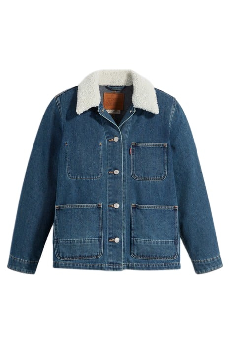 WARM DENIM JACKET BLUE 4