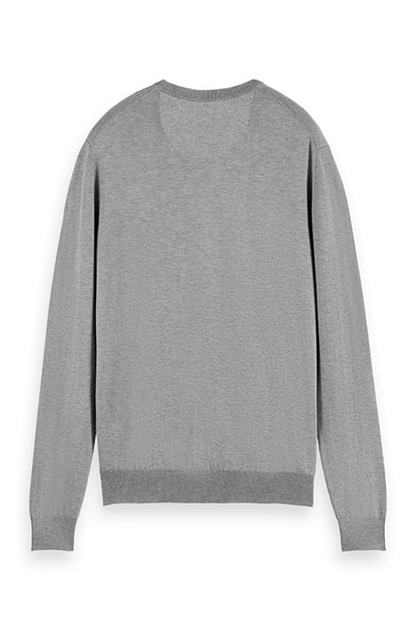 ESSENTIALS - CLASSIC CREWNECK GREY MELANGE 2
