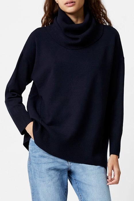 BABYSOFT RIB COWLNECK JUMPER MIDNIGHT 1