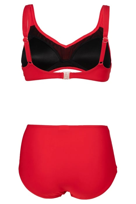 WOMEN'S BODYLIFT SWIMSUIT MANUELA TWO PI RED 5