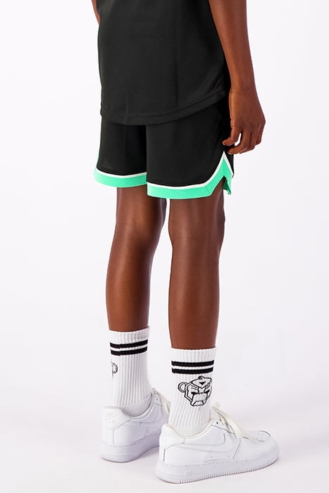 JR BASKETBALL SHORTS BLACK 5