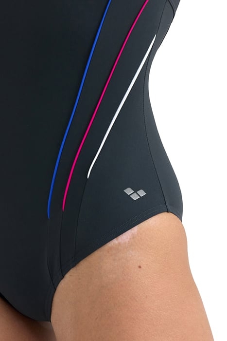 WOMEN'S BODYLIFT SWIMSUIT MARINA EYE BAC NAVY-BRIGHT BLUE-PE 8