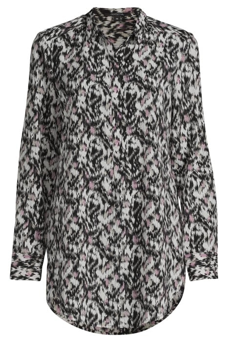 COMMA BLOUSES GREY/BLACK 3