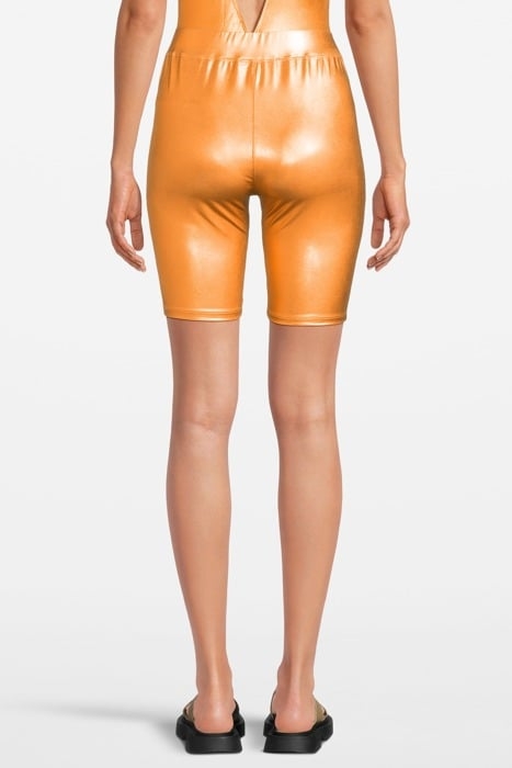 LAMINATED STRETCH SLIM FIT SHORTS RAME 2