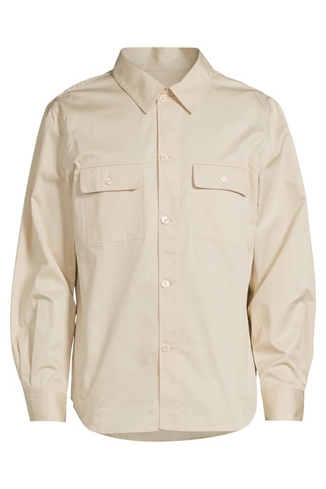 M. OSCAR COTTON SHIRT SOFT BEIGE 3