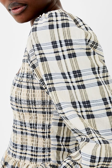 IVY CHECK TOP BLACK 3