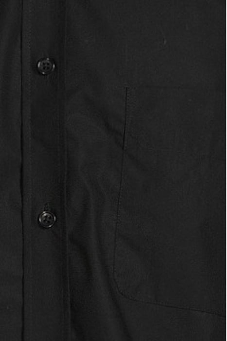 ROB POPLIN SHIRT BLACK 5