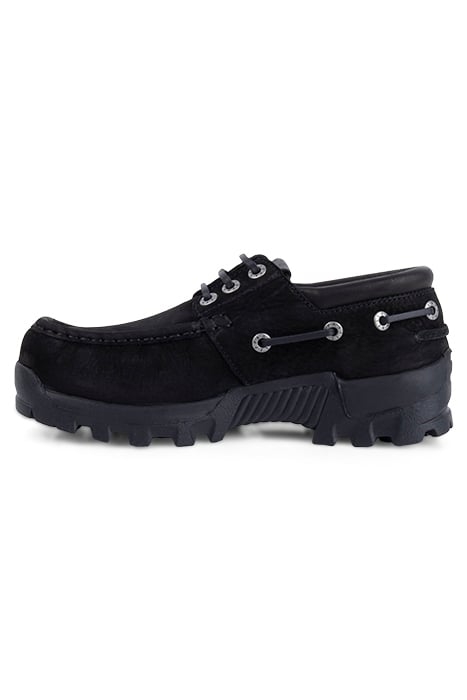 BOAT SHOES BLACK 3