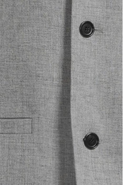 M. ALEC VISCOSE BLAZER MID GREY M 5