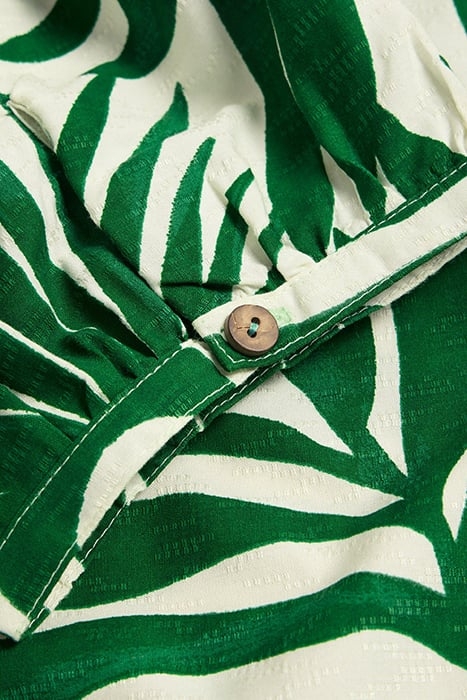 ELISA ECO VERO TOP GREEN PRINTED 3