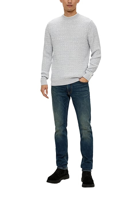 S.OLIVER PULLOVER LIGHT GREY 3