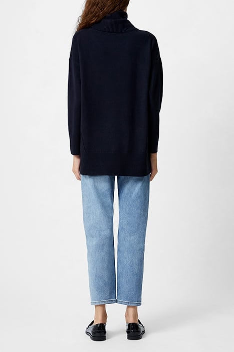 BABYSOFT RIB COWLNECK JUMPER MIDNIGHT 4