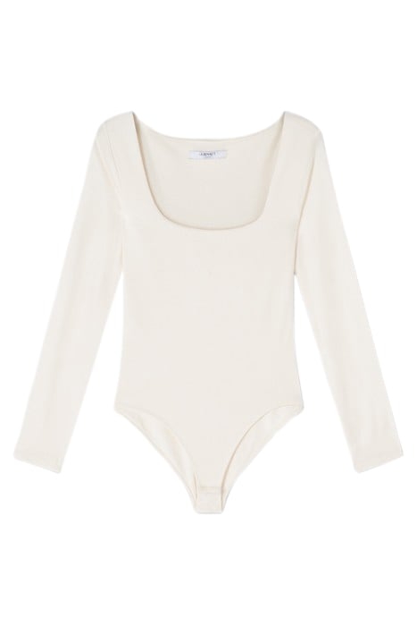 TJ MIRIAM - BODYSUIT JERS IVORY 3