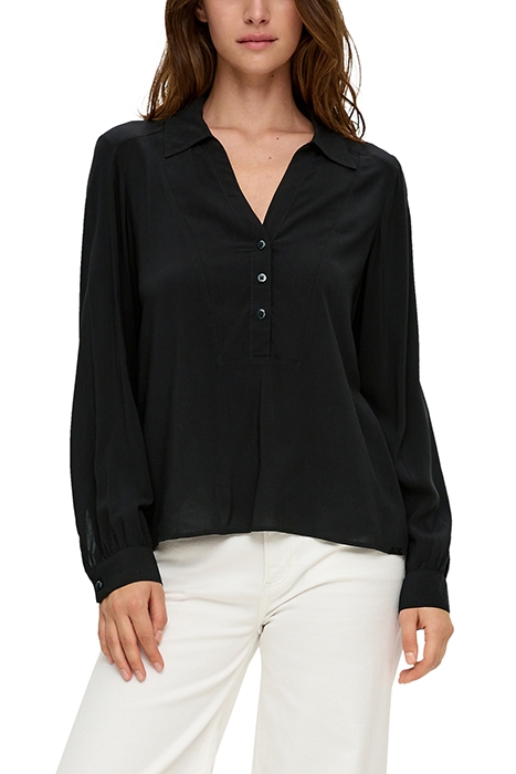 S.OLIVER BLOUSES BLACK 1