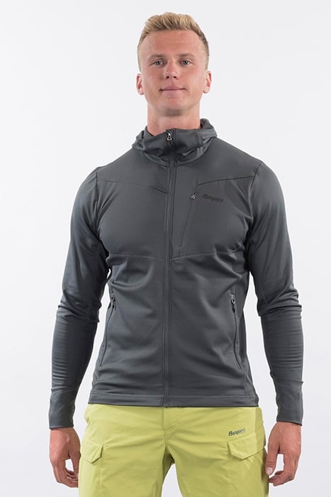 SKALAND HOOD JACKET SOLID DARK GREY 1