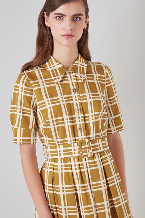 DORA DIP SHIRT DRESS MULTICOLOR 4